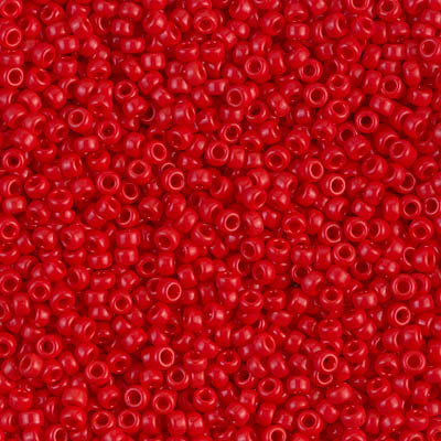 11/0 Miyuki SEED Bead Pack - Opaque Red