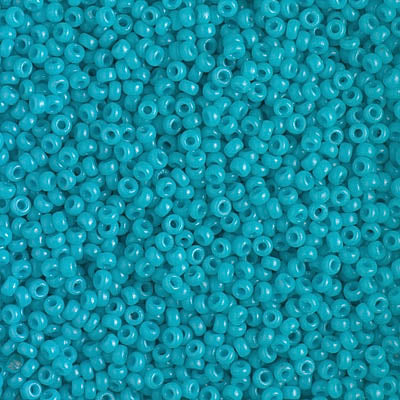 11/0 Miyuki SEED Bead Pack - Duracoat Dyed Opaque Underwater Blue