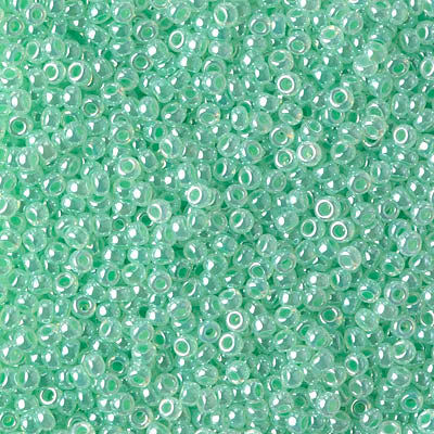 11/0 Miyuki SEED Bead - Mint Green Ceylon