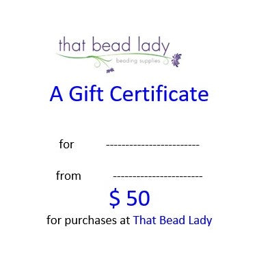 That Bead Lady Gift Card
