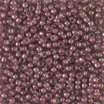 8/0 Miyuki SEED Bead - Lined Berry Luster