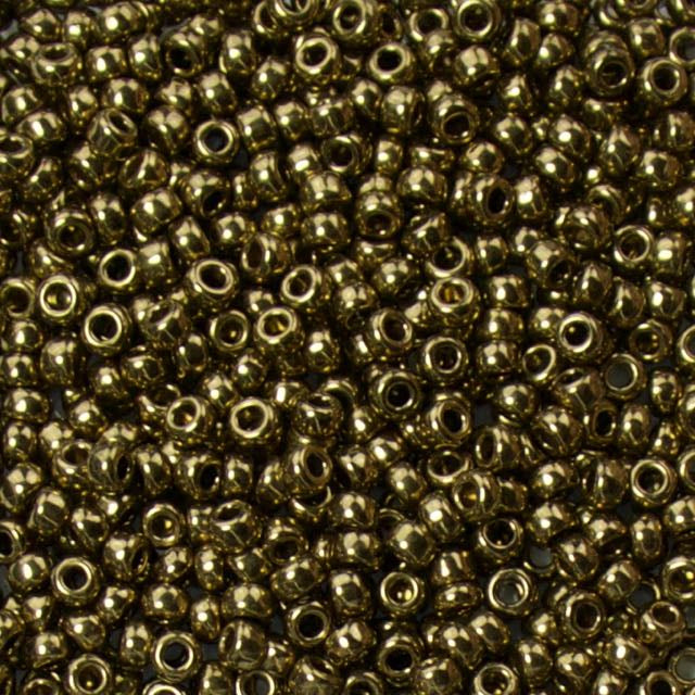 8/0 Miyuki SEED Bead - Metallic Dark Bronze