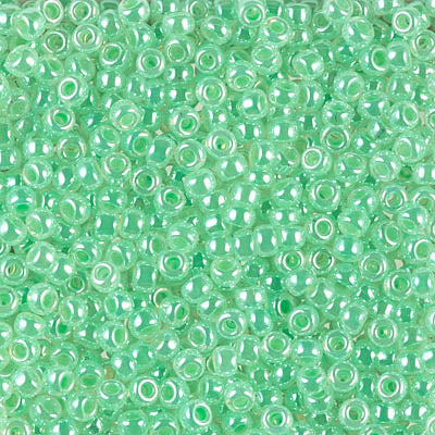 8/0 Miyuki SEED Bead - Mint Green Ceylon