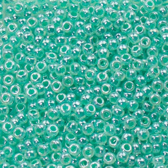 8/0 Miyuki SEED Bead - Aqua Green Ceylon