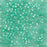 8/0 Miyuki SEED Bead - Dyed Sea Green Silverlined Alabaster
