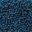 8/0 Miyuki SEED Bead - Dyed Silverlined Blue Zircon