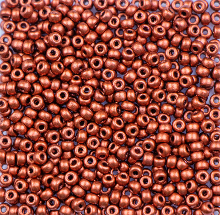 8/0 Miyuki SEED Bead with Czech Coating - Bronze