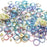 18swg (1.2mm) 7/32in. (5.7mm) ID 4.8AR Anodized  Aluminum Jump Rings - Spring Fling Mix