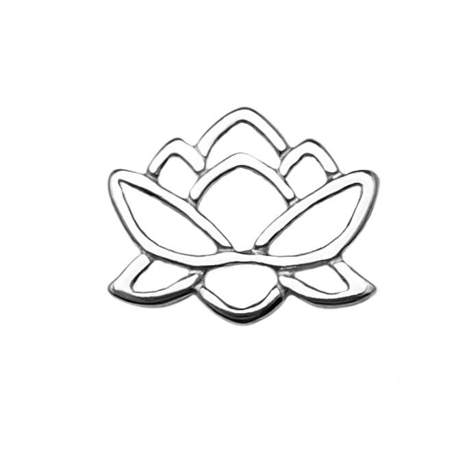 Lotus Connector - Sterling Silver