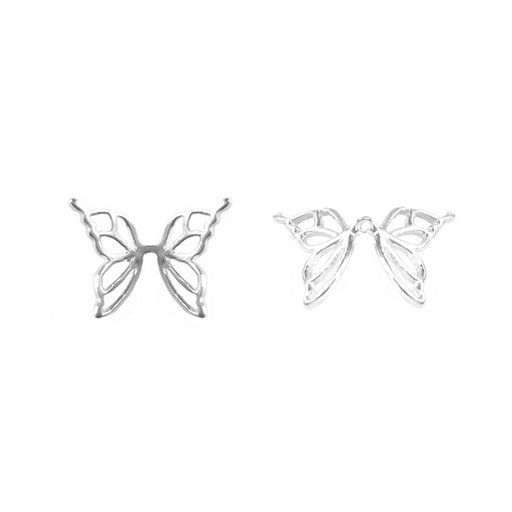 Butterfly Wings Bead - Sterling Silver