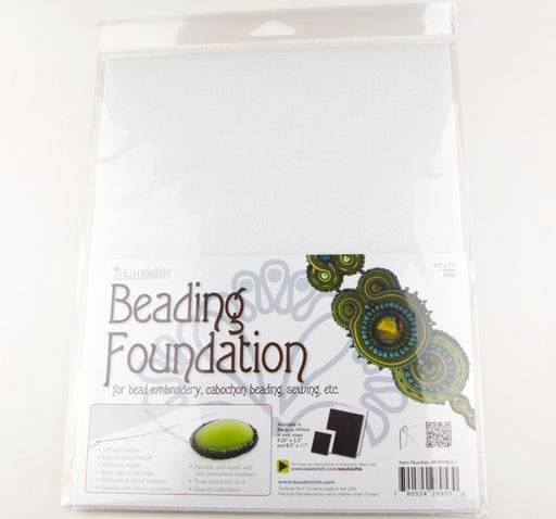 8.5x11inch Bead Smith Beading Foundation - White