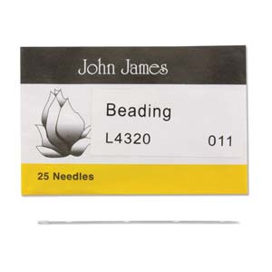 #11 John James Fine Beading Needles (Pack of 25)