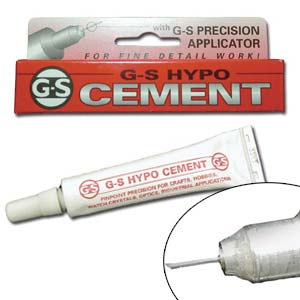9ml. (1/3 fl. Oz) G-S Hypo Cement - Beading