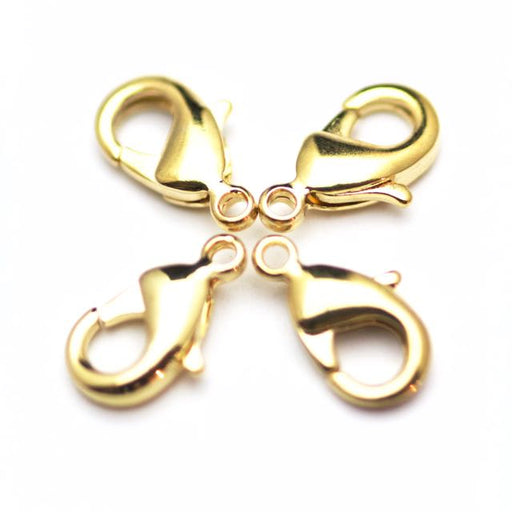 12mm x 7mm Lobster Claw Clasp - Gold