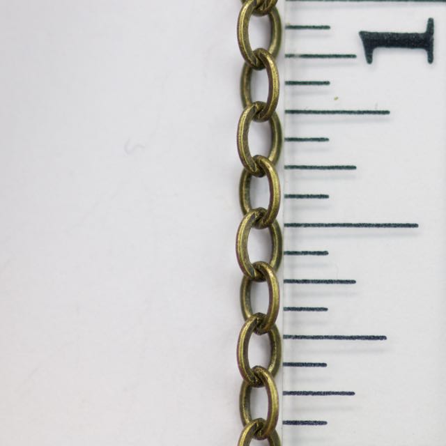 antique brass chain