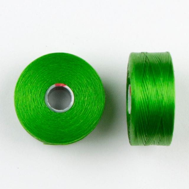 73 meters (79.8 yards) - C-Lon Size D Beading Thread Tex 45 -  Green