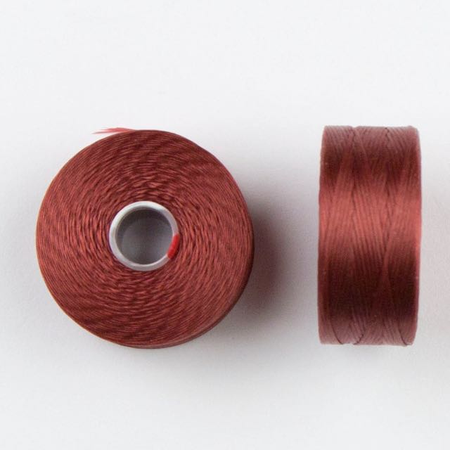 73 meters (79.8 yards) - C-Lon Size D Beading Thread Tex 45 -  Sienna