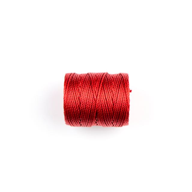 36 meters (39 yards) - C-Lon Heavy Weight Beading Cord Tex 400 - Shanghai Red