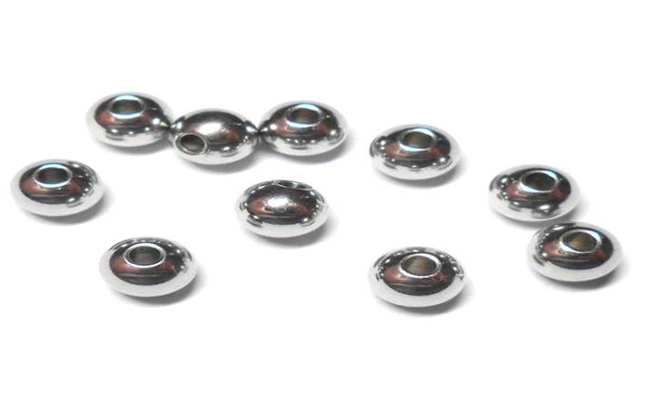 6mm Stainless Steel Beads