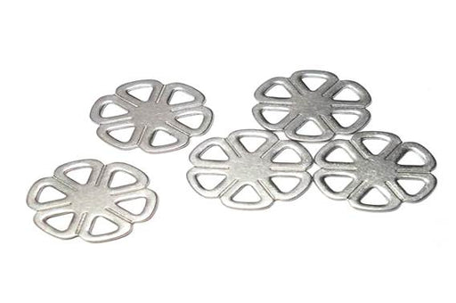 6-Petal Stainless Steel Charms