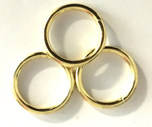 9.5awg 1 in. Outer Diameter 19.5mm Inside Diameter 21.2AR Welded Brass Ring