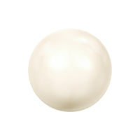 Crystal Brilliance 6mm Round Pearls - Creamrose