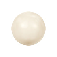 Crystal Brilliance 3mm Round Pearls - Cream