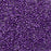 5 Grams of 11/0 Miyuki DELICA Beads - Galvanized Dark Lilac