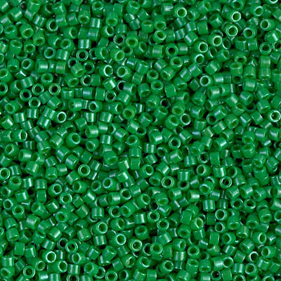 11/0 Miyuki DELICA Bead Pack - Dyed Opaque Kelly Green