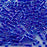 8/0 Miyuki DELICA Beads - Transparent Cobalt AB
