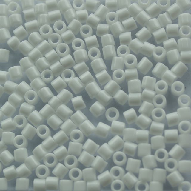 8/0 Miyuki DELICA Beads - White