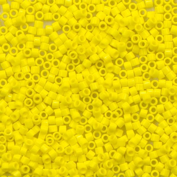 10/0 Miyuki DELICA Beads - Opaque Yellow