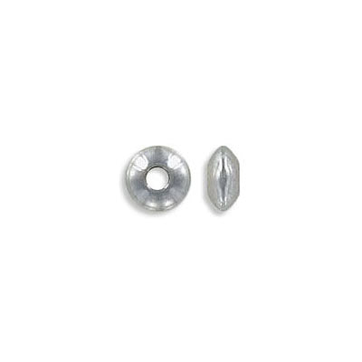 Stainless Steel 6mm x 3mm Rondelle Bead