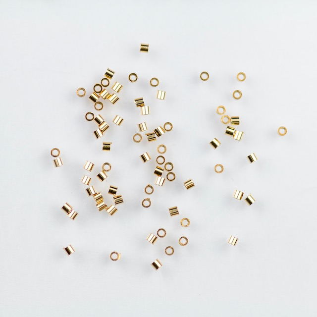 Gold Filled 1mm x 1mm Crimp Bead