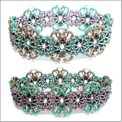 HyperLynks Royale Cuff Kit - Wisteria (Teal, Plum , and Chocolate)