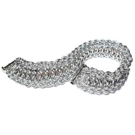 HyperLynks Snakes and Ladders Bracelet Kit (Bright Aluminum (Silver))