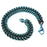 HyperLynks Box Chain Bracelet Kit - Turquoise and Black
