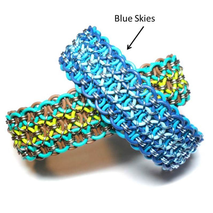 HyperLynks Micro Stretchy Helm's Cuff - Blue Skies