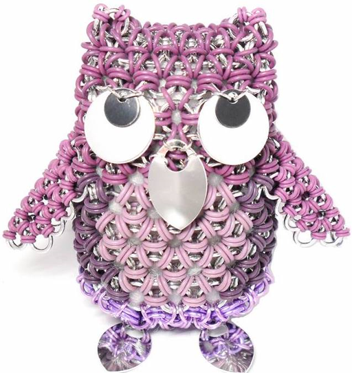 Hyperlynks Penny's Zoo Kits - Opal The Owl (Purples)
