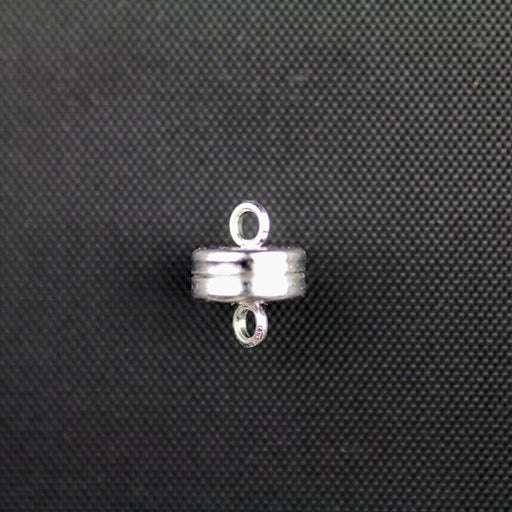 8.0mm Magnetic Clasp - Silver Plate
