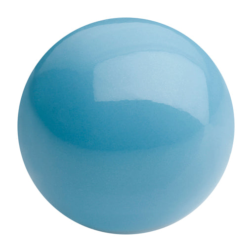 Preciosa 8mm Round Pearls - Aqua Blue