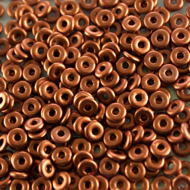 1mm x 3.8mm O Bead - Copper