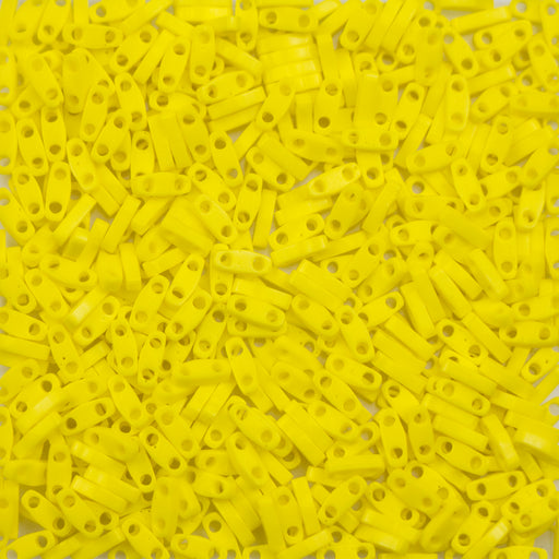Miyuki QUARTER TILA Beads - Opaque Yellow