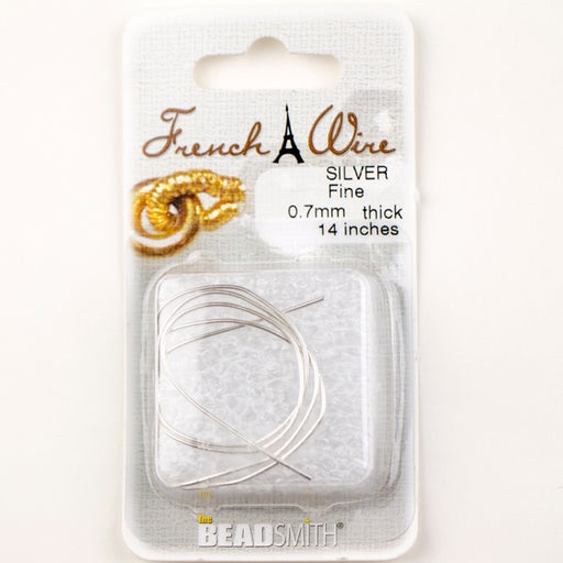 Silver 0.7mm French Wire Fine