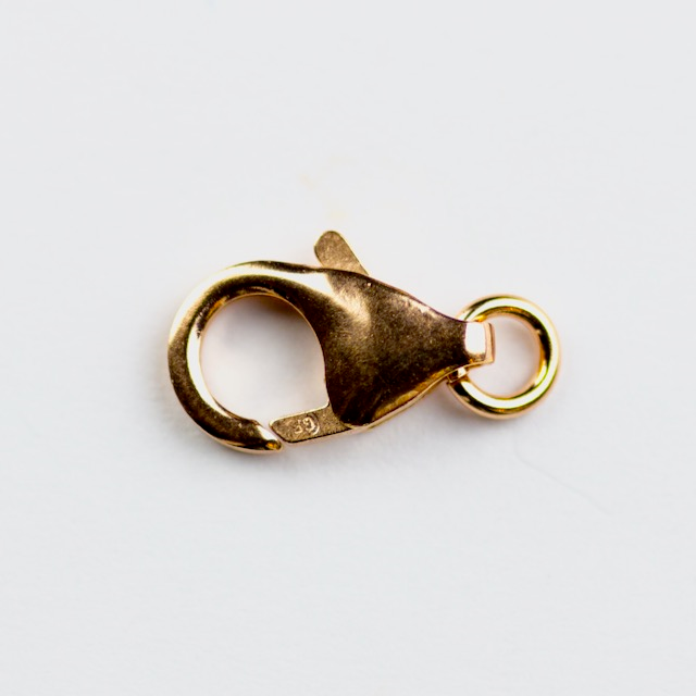 Rose Gold Filled 6.9mm x 12.1mm Lobster Claw with Open Jump Ring