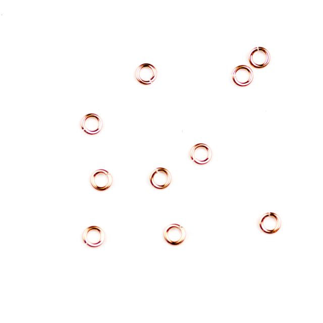Rose Gold Filled 3mm Jump Ring - Open - .025/.64mm22ga.