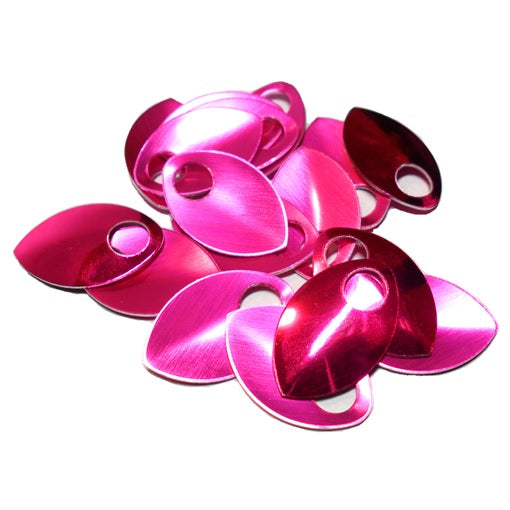 Small - Glossy Finish Anodized Aluminum Scales - Hot Pink