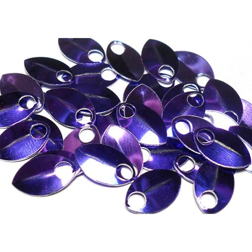 Micro, Glossy Finish Anodized Aluminum Scales - Purple