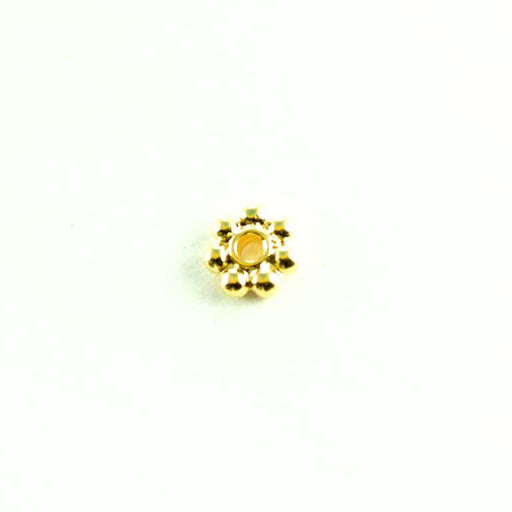 4mm HEISHA Beads (1mm ID) - Gold Plate