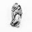 Angel Charm - Antique Silver Plate
